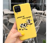 For Samsung Galaxy A12 Case 6.5" Shockproof Flower Back Cover For Samsung A12 A 12 Cute Girl Soft Silicone Phone Fundas Bumper
