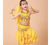 Trajes de baile para niñas indias, trajes de baile del vientre, trajes de baile, trajes de baile branquial