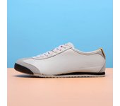 Primavera y verano 2025 nueva superficie de cuero de primera capa, zapatos casuales para hombres, zapatos de tablero para mujeres