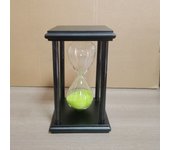 Large Wooden Glass Sand Hourglass Sand Timer 8 Colors Vintage Sandglass Timer 30/60 Minutes Sand Clock Classroom