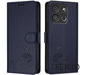 Para itel A05 A58 A49 A60 A60s A70 P17 A27 A 05s 58 49 60 70 27 Fundas De Hebillas Magnéticas Para Gatitos Antitranspirantes
