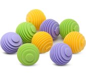 Bolas de Lavadería para Lavadora de Silicona - Paquete de 9 Bolas para Secadora - Reutilizables