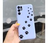 For OPPO Reno 6 Case Cover For OPPO Reno 6 5G Fundas Cute Dinosaur Cartoon Phone Cases For OPPO Reno6 4G 5G CPH2235 Soft Housing