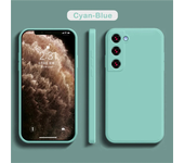 Funda de silicona líquida de lujo para Samsung S25 S24 Galaxy S20 S21 S22 S23 FE Plus Note10 20 A52 A31 A41 A71 A51 A72 A70 A50 Coque