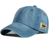 Gorras de mezclilla azul Vintage para hombres y mujeres, sombrero de béisbol de marca, sombreros de camionero a prueba de viento, Snapback, Hip Hop, Bones, hombres, Invierno