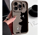 Cute Cartoon Cat Soft Phone Case For iPhone 15 Pro Max Cases iPhone 14 13 12 11 Pro Max XS Max XR X 7 8 Plus SE Shockproof Cover
