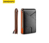 Anti-Theft RFID Leather Holder Wallet for Men And Women Money Clip Bank ID Credit Card Case Purse