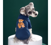 Dogs Winter Cute Clothes Puppy Warm Pullover Sweatshirt Bear Pattern Pet Jacket for Small Medium Dog Cat Coats Chihuahua Costume