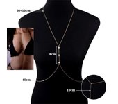 Womens Beach Bikini Rhie Jewelry Necklace Body Harness Summer Waist Belly Chain Girls Fashion