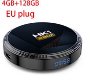 HK1 RBOX H8 televisión box Android12 Doble banda WiFi6 decodificador de tv por internet