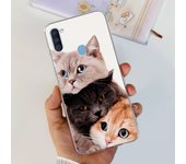 For Samsung Galaxy A11 M11 Case Ultra Slim Soft Rubber Bumper Shell For Samsung M11 A11 A115F Back Cover Soft Capa With Pattern