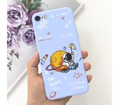For iPhone SE 2022 Case Lovely Astronaut Silicone Soft TPU Shockproof Bumper For iPhone 7 8 Plus 7Plus 8Plus Coque iPhoneSE Capa