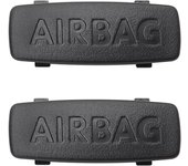 2pcs Interior Car Pillar Airbag Clip Trim Cap Cover 3c0853437c For Vw Volkswagen Golf Mk6 Jetta Gti Mk5 Cc Passat 2012 2013 2014 - Door Lock Protective Cover