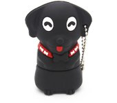 Cute Dog USB Flash Drive 64GB Cartoon Pen Drive 32GB Creative Gifts for Children Memory Stick 16GB Free Key Chain U Disk 8GB 4GB