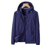 Ropa de protección solar ropa de piel a prueba de rayos UV de seda de hielo transpirable ultrafina de verano para hombre chaqueta deportiva al aire libre para mujer