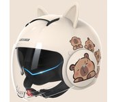 Cascos de moto mujer aire libre coche electrico seguro Equipo Protector hombre