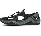 Sandalias de los hombres de verano nuevos zapatos de playa sandalias de arrastre de los hombres antideslizante cosido a mano zapatos de los hombres