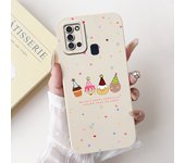 For Samsung Galaxy A21s Case A217 SM-A217F Cover Cute Panda Cartoon Camera Protection Soft Funda For Samsung A21s SM-A217F Coque