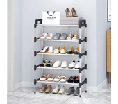 Simple Shoe Rack Multi Layer Dustproof Household Doorstep Shoe Cabinet Storage Space Saving Assembly Of Small Shoe Rack