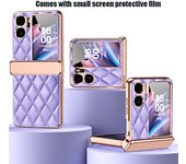 Xiaoxiangfeng Carcasa del teléfono móvil OPPO Find N2 Flip 5G Bisagras Película de cáscara Todo incluido Cáscara protectora
