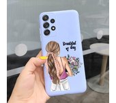 For Samsung Galaxy A13 4G Case 6.6" Liquid Silicone Cases For Woman Samsung A13 Fundas Galaxy A 13 Soft Shockproof Bumper Shell