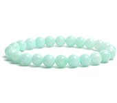 Natural Stone Beads Bracelet For Women Men Amethysts Crystal Quartzs Aquamarines Jades Jewelry Agates Elastic Bangle Bracelets
