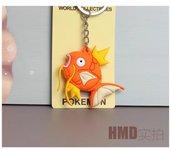 Cute anime character silicone pendant keychain for men and women movie fan keychain key ring gift for friends