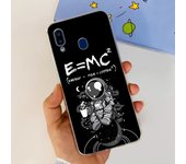 For Samsung Galaxy A20s Samsung A20 A30 Back Cover Phone Case Transparent Soft TPU Silicone Coque Women Fashion Flower Butterfly