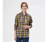 Casual Women's Plaid Shirt 2024 Spring Autumn New Ladies Loose Blouse and Tops Female Long Sleeve Shirts Fresh Checked Clothes