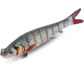 Swimbait 11g 16g 27g Multi Joint Lure Slow Sinking Bionic Segment Swimming Pesca Bass Treble Hook Carp Fishing Tackle Hard Bait