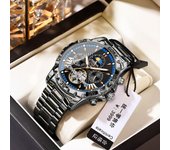 POEDAGAR Nuevo reloj mecánico automático para hombres waterproof reloj luminoso