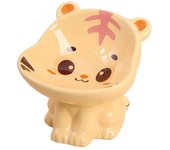 Anti Knock Ceramic Cat Bowl Creative Slanted Mouth Pet High Foot Bowl Non-slip Multi-use Dog Food Feeding Basin Kitten Puppy
