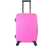 Maleta Avión Equipaje de Mano Viaje Cabina Trolley ABS Rígida 4 Ruedas Maleta de cabina rigida con asa telescopica 55x35x20CM