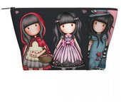 Santoro Gorjuss Doll Makeup Bag For Women Travel Cosmetic Organizer Cute Cartoon Girl Storage Toiletry Bags
