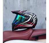 Casco integral motocross mujer hombre juvenil aire libre MX Carreras de Locomotora