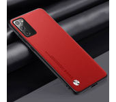 Luxury PU Leather Case For Samsung Galaxy Note 20 Ultra Note20 5G Back Cover Business Matte Silicone Protection Phone Case Coque
