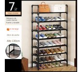 Zapatero de tubo de acero portante, adecuado para armarios, entradas, garajes y pasillos organizadores de zapatos, 60 -80 cm o