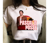 Pedro Pascal t shirt women streetwear anime summer Tee girl streetwear clothing
