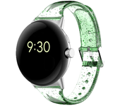 Correa Flash Transparente Para Google Pixel Watch1, Correa De Reemplazo TPU Transparente Compatible Con Google Pixel Watch2