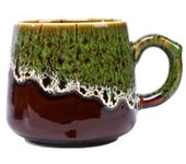 Taza de café al horno taza de agua potable para el hogar taza de pareja de cerámica grande mediana y antigua taza de café con leche para orejas colgantes de alto valor
