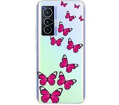 Clear Phone Case For Vivo X70 5G Case 2021 New Fashion Original TPU Slim Bumper Shell For Fundas Vivo X 70 Back Cover V2133A