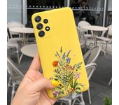 For Samsung Galaxy A13 4G Case 6.6" Liquid Silicone Cases For Woman Samsung A13 Fundas Galaxy A 13 Soft Shockproof Bumper Shell