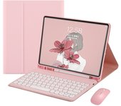 Funda for Samsung Galaxy Tab A8 2021 Keyboard Case Teclado for Galaxy Tab A8 10.5 SM-X200 X205 Spanish Keyboard Cover