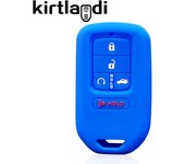 5 Button  Remote Car Key Case Fob Cover for Honda Civic CRV Accord CR-V Pilot 2015-2020 Keychain Holder Shell Protector