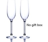 Wedding Wine cup unique Champagne Flutes Crystale Party Gift Toasting Glass Goblet Crystal Anniversary
