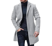GASL-Chaquetas hombre, calle, informal, sólido, lana, primavera-invierno, solapa