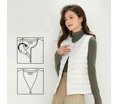 NewBang Women's Warm Vests Ultra Light Down Vest Women Matt Fabric Waistcoat Portable Warm Sleeveless Winter Liner