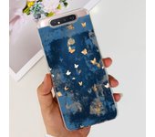 Transparent Soft TPU Phone Case For Samsung Galaxy A80 Samsung A90 Coques Women Girly Fashion Painting Funda Bumper GalaxyA80