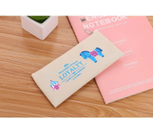Cute Large Capacity fabric Cartoon Pencil Cases Kawaii Simple pen case Office School student stationery Storage bag kids gift