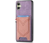 Stylish Jeans Pocket Card Holder Case For Motorola Moto G05 G15 Power G34 G35 G45 G55 G85 Edge 50 Fusion Pro X50 Ultra S50 Neo E15 E20 E30 G Play G Stylus 5G Durable Shockproof Back Cover